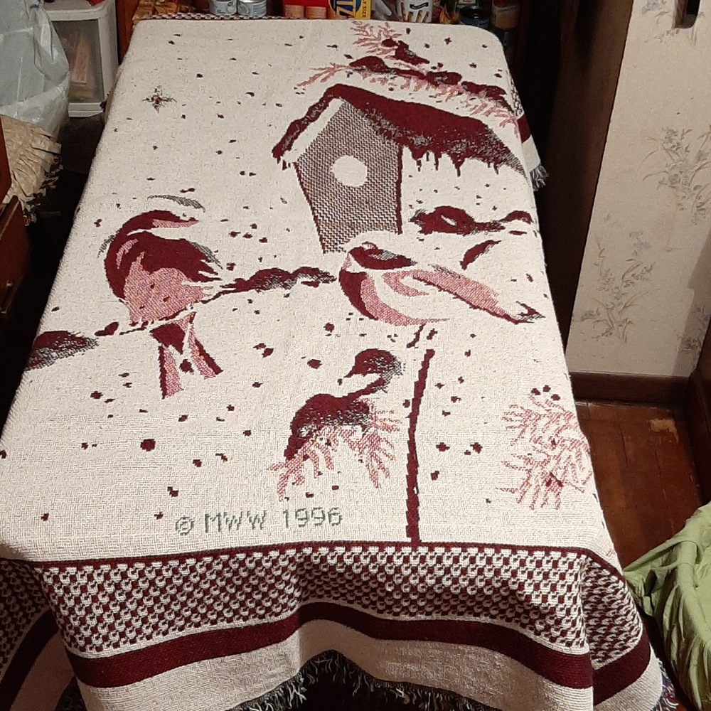 MWW 1996 vintage throw blanket